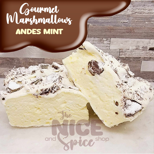 Gourmet Marshmallows - Andes Mint