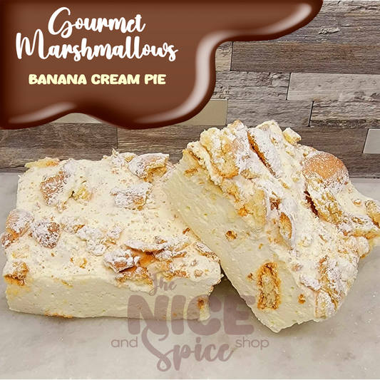 Gourmet Marshmallows - Banana Cream Pie