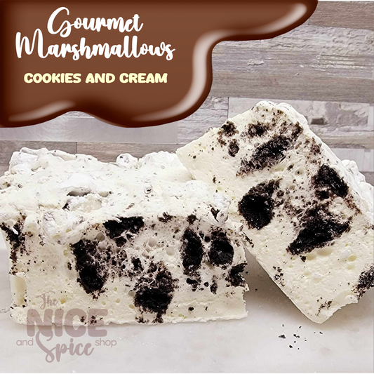Gourmet Marshmallows - Cookies and Cream