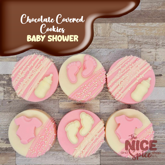 Chocolate Covered Cookies - Baby Shower